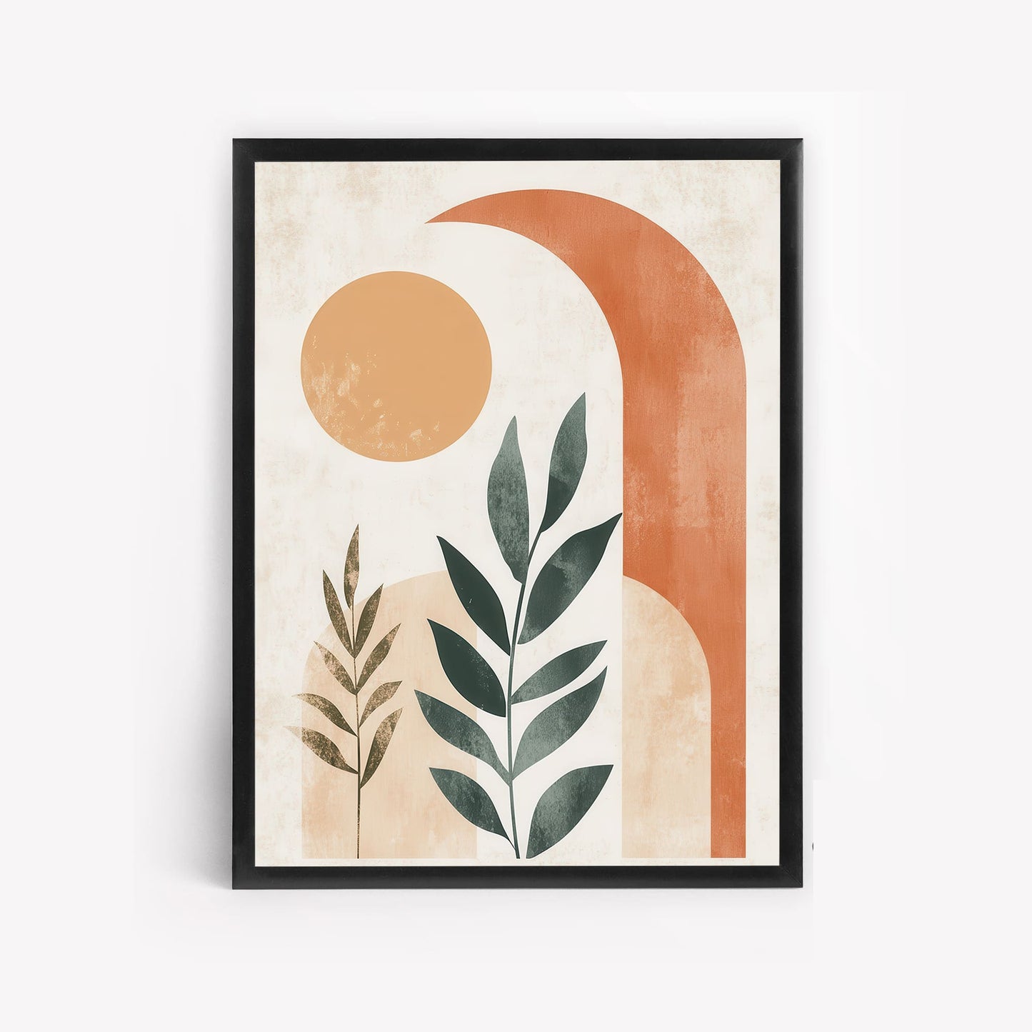 Minimalist Boho Style Abstract Wall Art