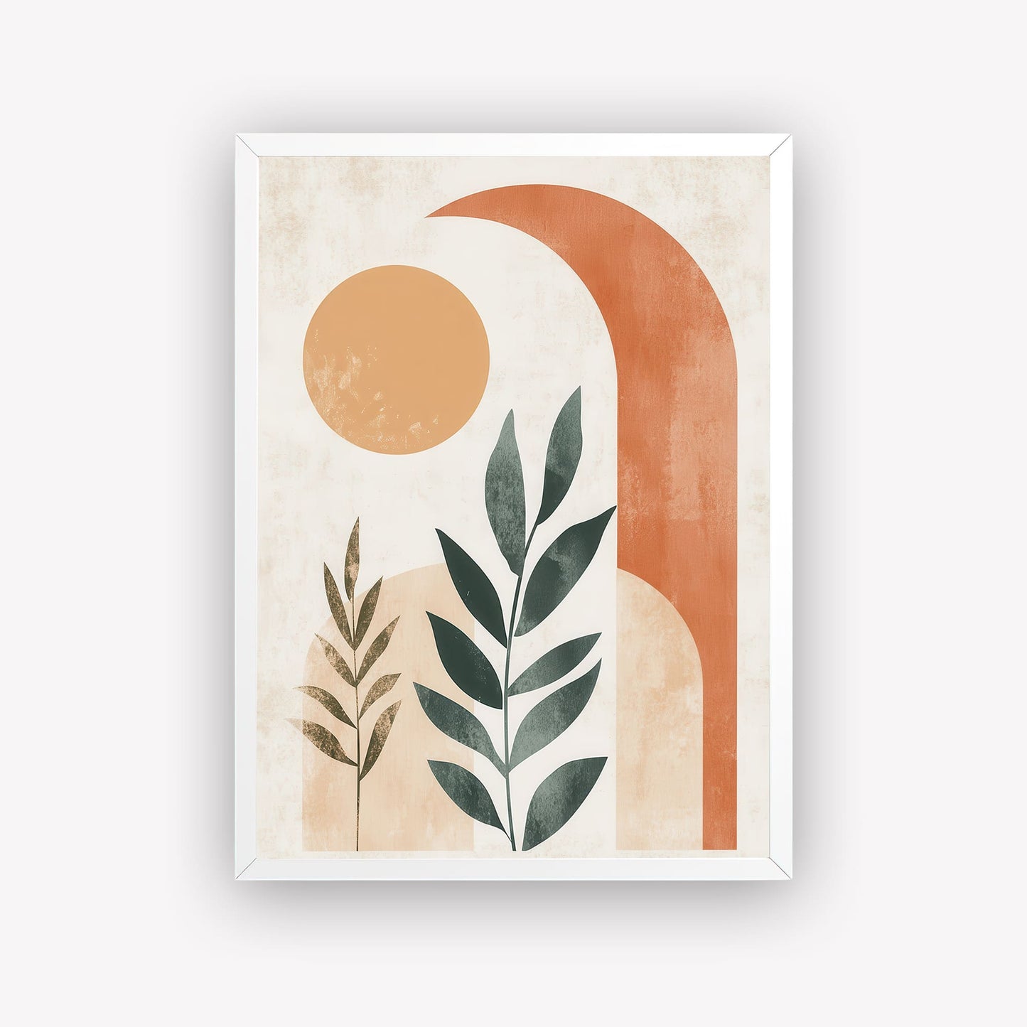 Minimalist Boho Style Abstract Wall Art
