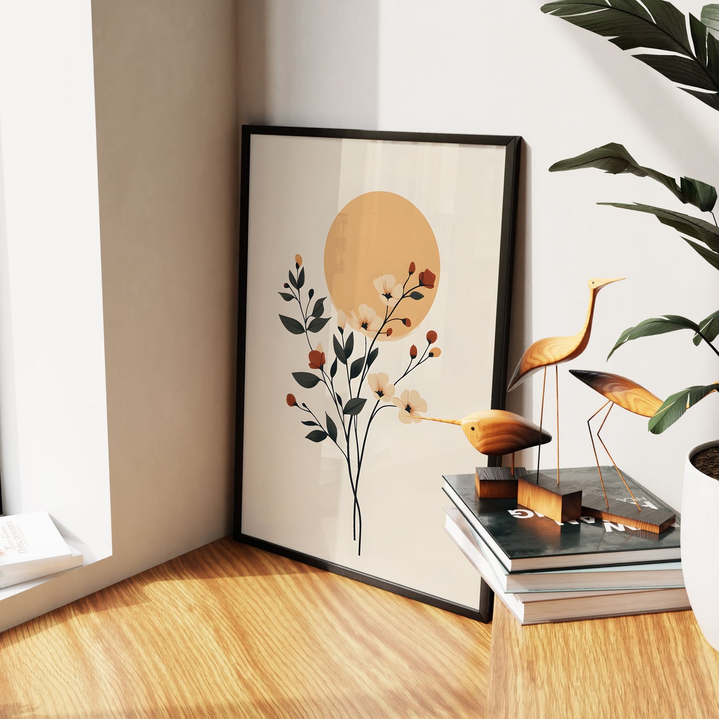 Painting Flower Wall Art