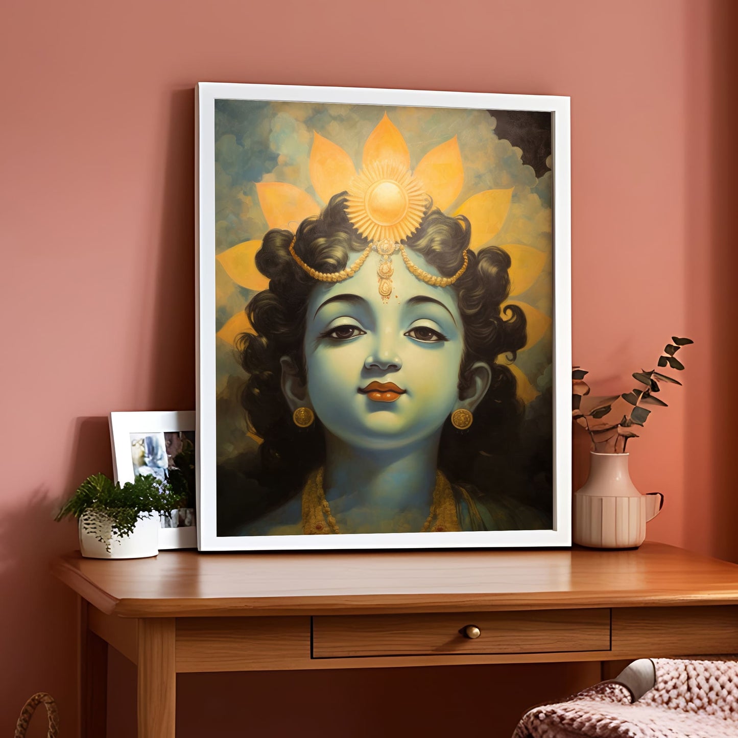Krishna Portrait Wall Art