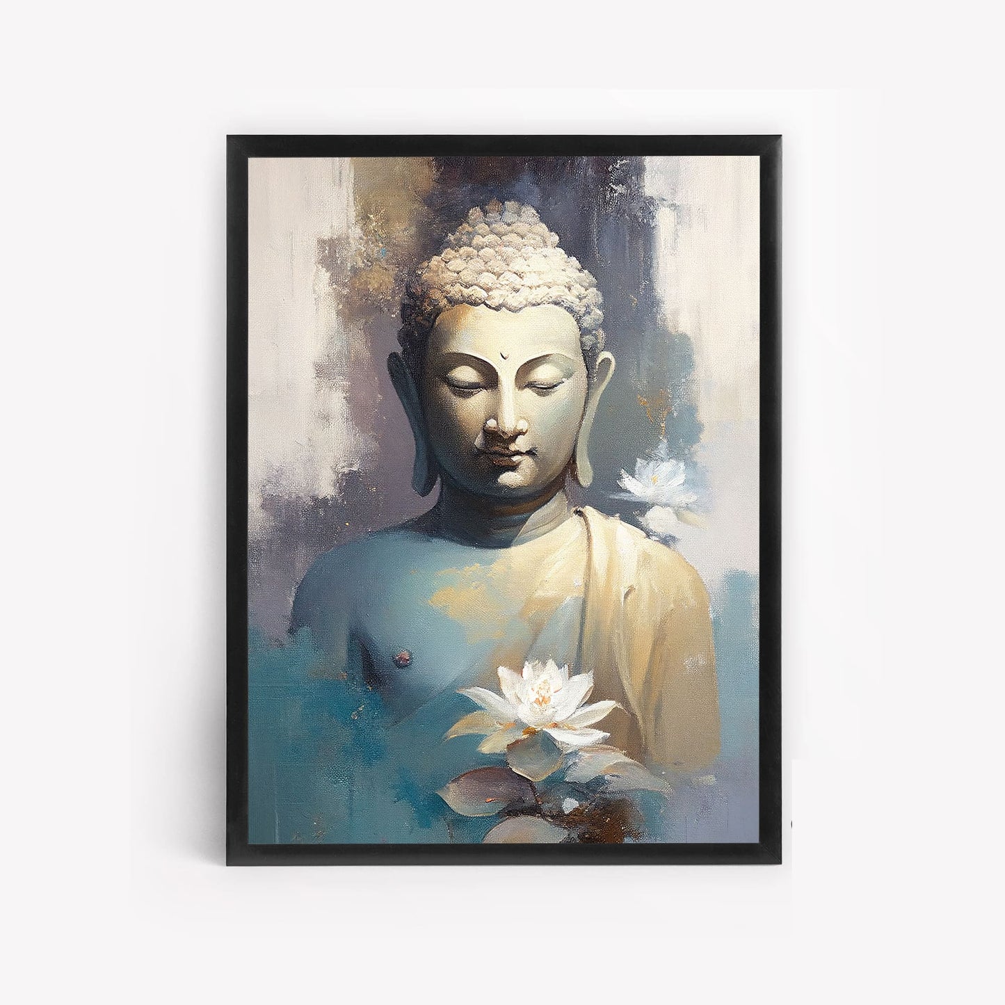 Buddha Statue Oil Painting Wall Art Frame (Copy)