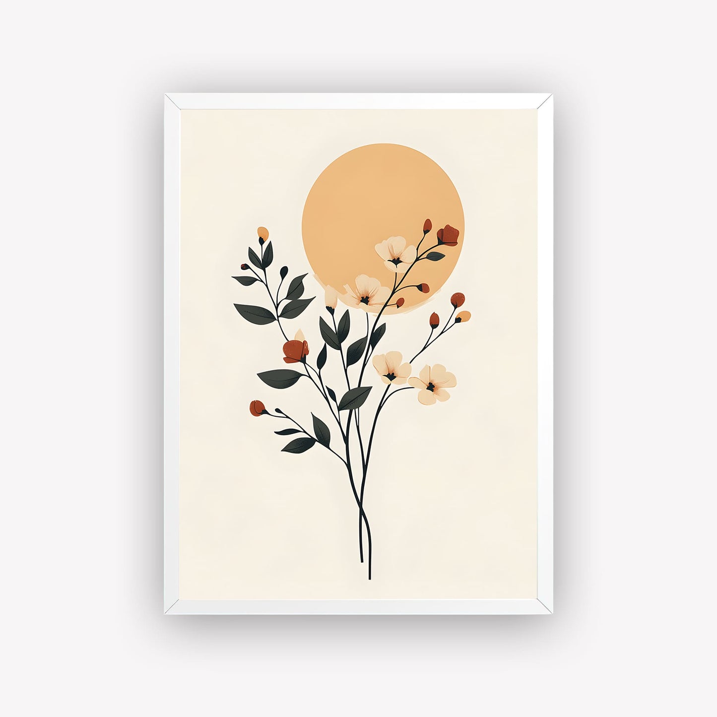Painting Flower Wall Art