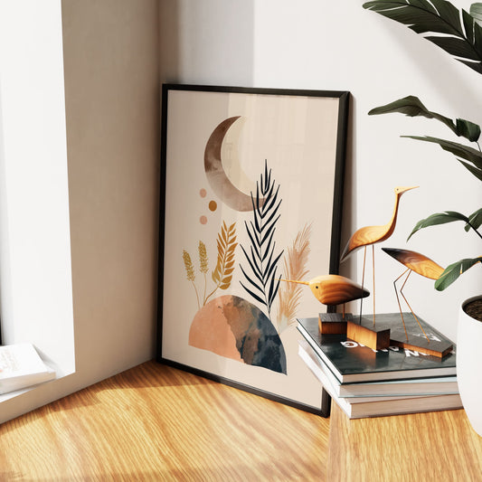 Boho Aesthetic Astronomy Outdoors Wall Art