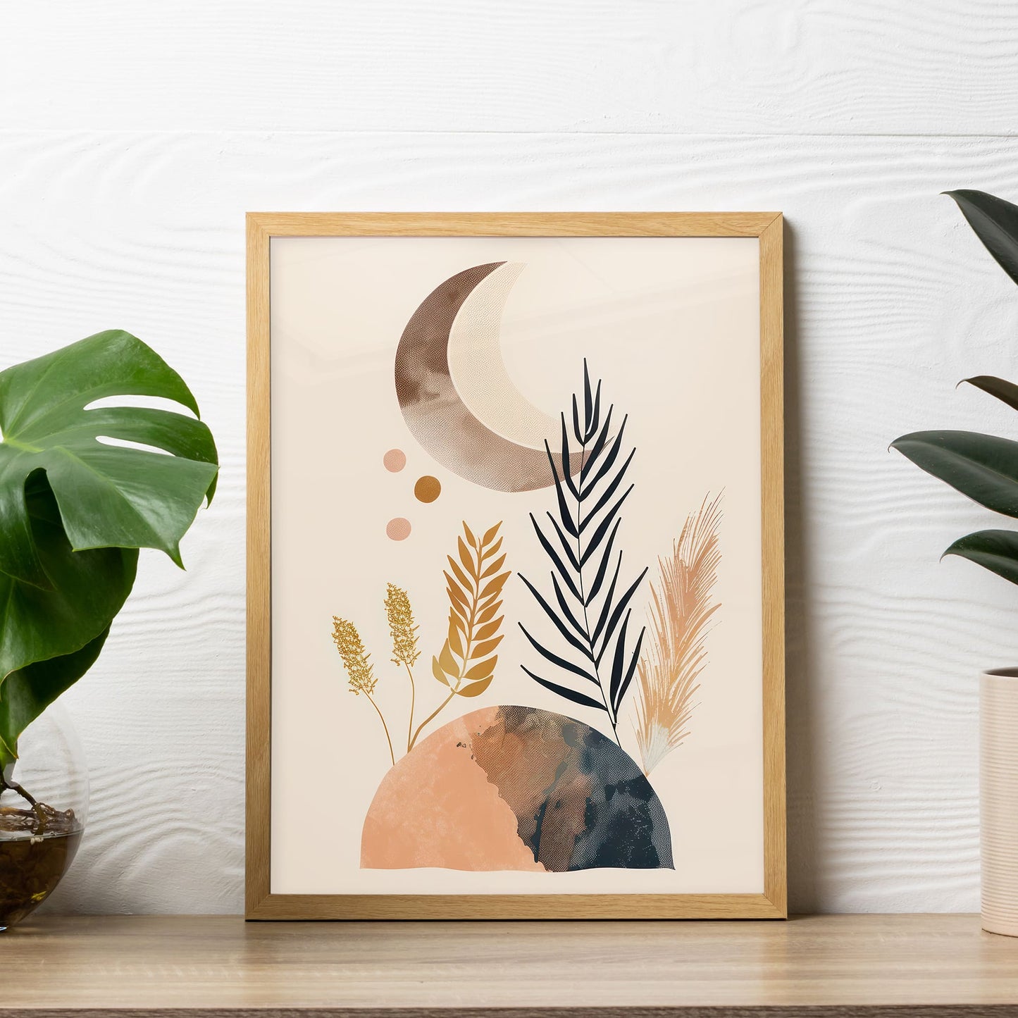 Boho Aesthetic Astronomy Outdoors Wall Art